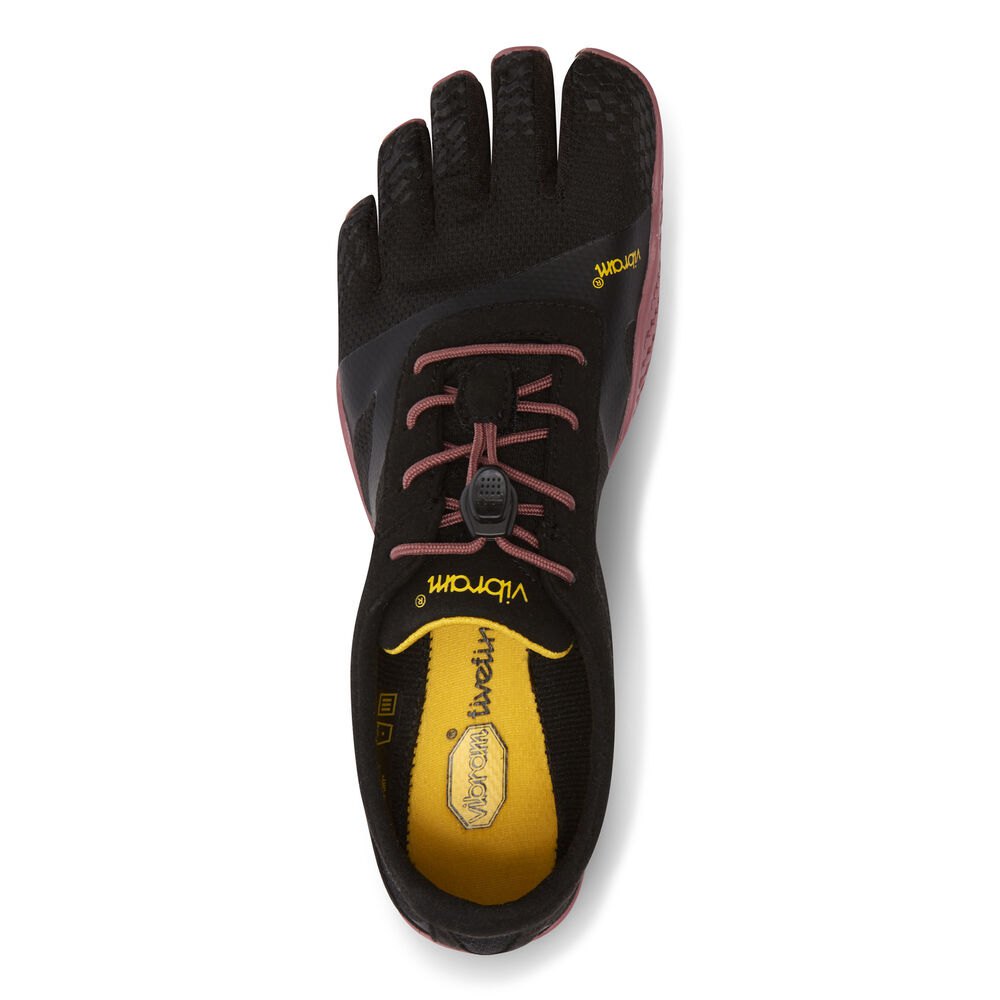 Vibram FiveFingers Dame Træningssko Sort/Lyserød - Kso Evo - 6847YKSCH